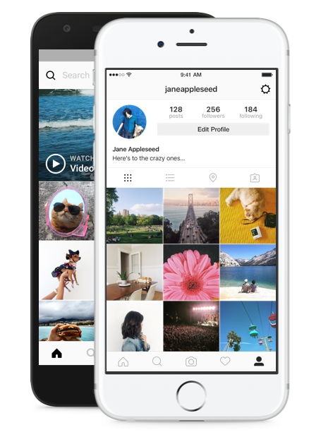 Imagem de dois celulares